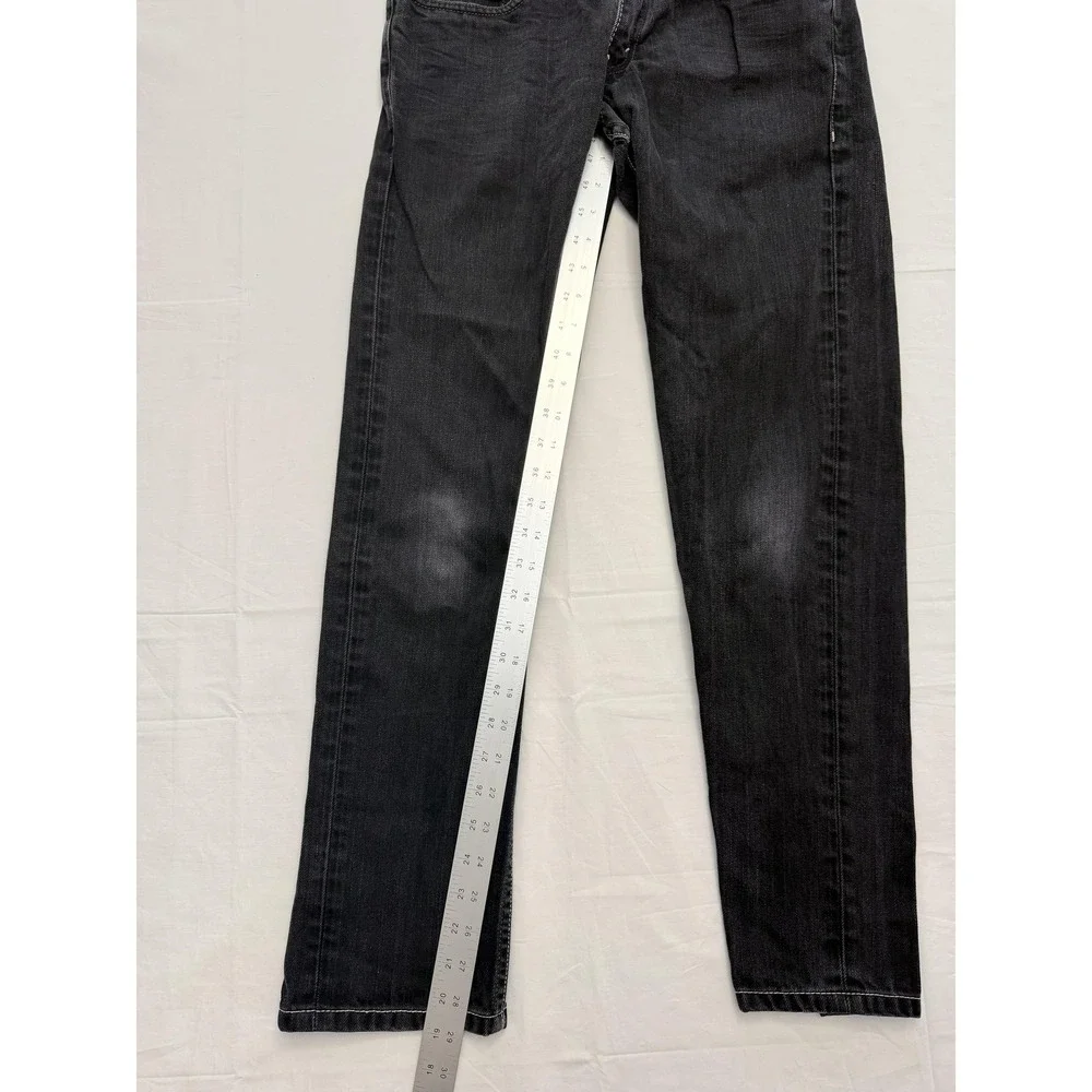 Levi's 511 Jeans Mens 32x30‎ Black Dark Wash Slim Straight Leg Denim Pants